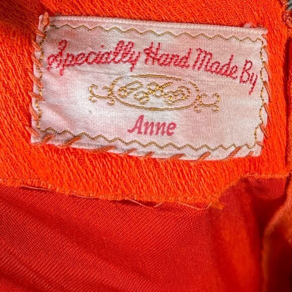 Handmade Vintage 60s Salsa Gown Dress - Picture 5 of 5